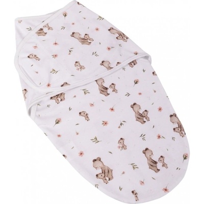 Baby Nellys Bavlnený Zavinovací Vak Mommy Bear