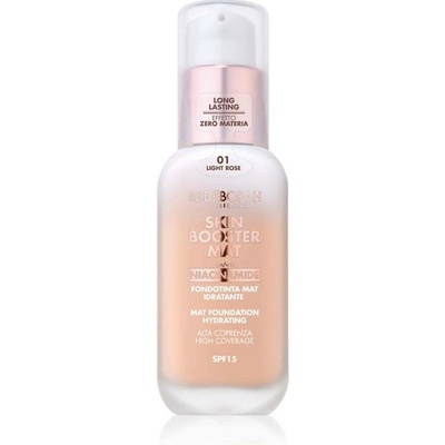 Deborah Milano matující make-up Skin Booster 01 Light Rose 30 ml