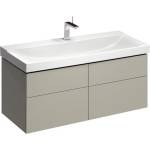 Geberit Долен шкаф за окачен умивалник Geberit Xeno2 greige 4 чекмеджета 118 см (500.518.00.1)