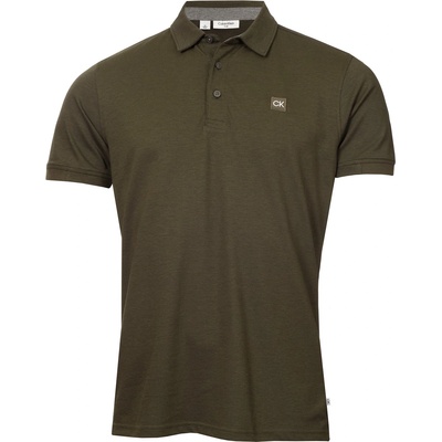 Calvin Klein Golf Блуза с яка Calvin Klein Golf Men's Short-Sleeve Performance Polo Shirt - Olive