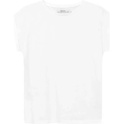 DEDICATED Дамска тениска DEDICATED Women's T-Shirt Visby Base - White - размер XS (116-7055-1211)