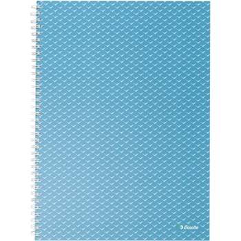 Esselte Colour "Breeze", тетрадка със спирала, A4, карирана, синя (628476)