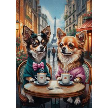 Art Puzzle - Puzzle Paws in Style - 260 piese
