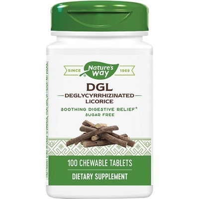 Nature's Way Dgl [100 Дъвчащи таблетки]