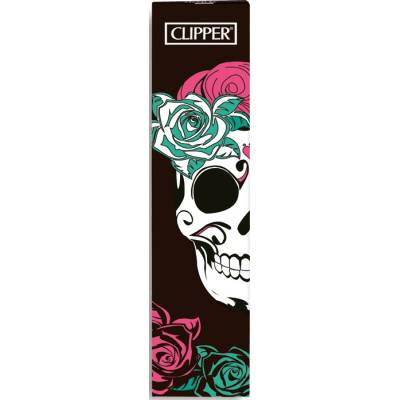 Clipper PIN UP SKULLS PAPIERIKY KING SIZE SIMPLE SET S FILTRAMI 1