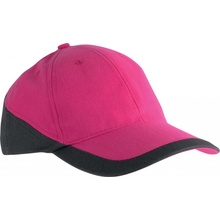 K-UP Unisex s pruhem Racing fuchsiová růžová tmavě šedá