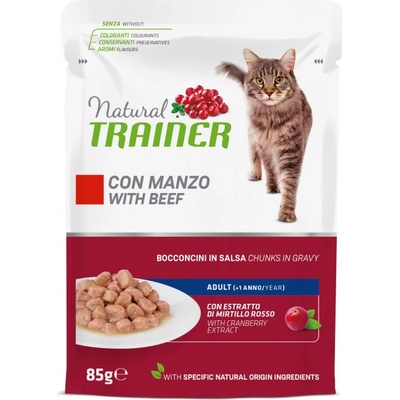 Trainer Natural Cat AD. hovezi 85 g
