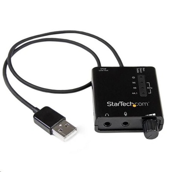 Image 1 of StarTech StarTech. com ICUSBAUDIO2D звукова карта 5.1 канали USB (ICUSBAUDIO2D)