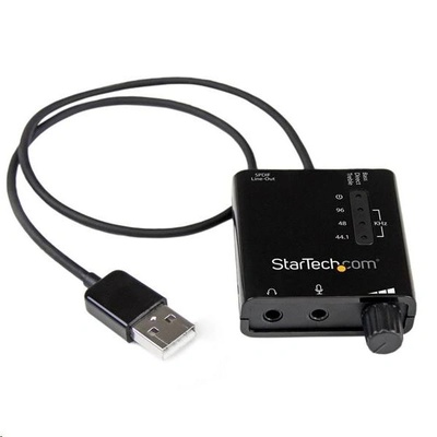 StarTech StarTech. com ICUSBAUDIO2D звукова карта 5.1 канали USB (ICUSBAUDIO2D)