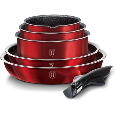 Berlinger Haus Metallic Line Burgundy Edition 12 pcs (BH/1674)