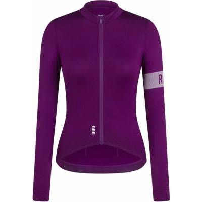 Rapha Pro Team Midweight Long Sleeve Jersey II Purple/biela Women's