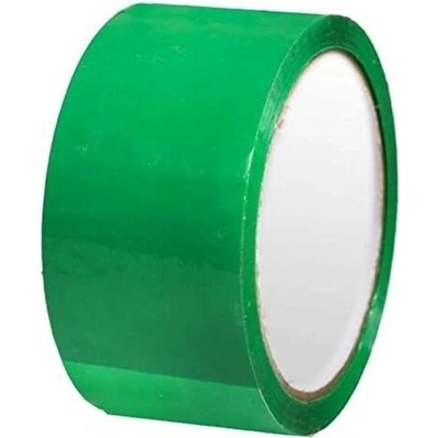 Czechobal s.r.o. Barevná lepicí páska zelená 48 mm x 66 m