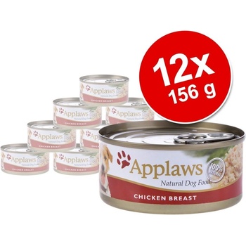 Applaws Dog kuře šunka & zelenina 12 x 156 g