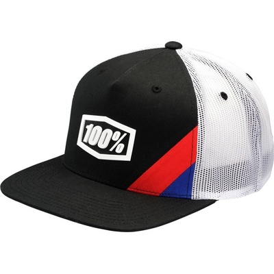 Cornerstone Trucker 100%USA černá/bílá