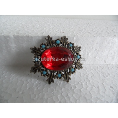 Bizuterka-eshop.cz brož s kamínky BZ-03219