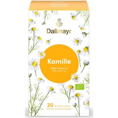 Dallmayr Kamille Bio органичен билков чай от лайка, 20 пирамидални торбички