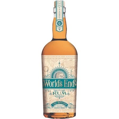World´s End Rum Tiki Spiced 40% 0,7 l (holá láhev)