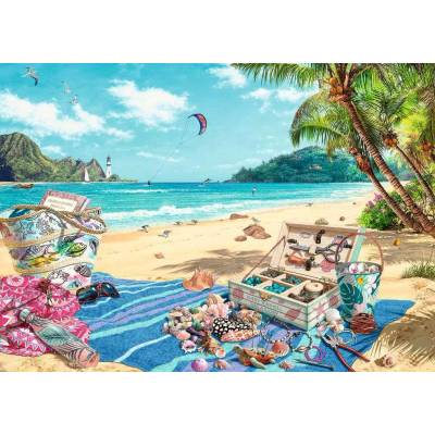Ravensburger - Puzzle The Shell Collector - 1 000 piese