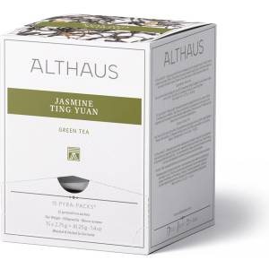 Althaus Зелен чай Althaus Жасмин Тинг Юан Пира Опаковка 15x2.75 г