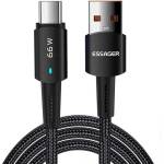 Essager Sunset USB-C към USB-A 2.0 6A, 66W, 1м (EXCT-CG01)