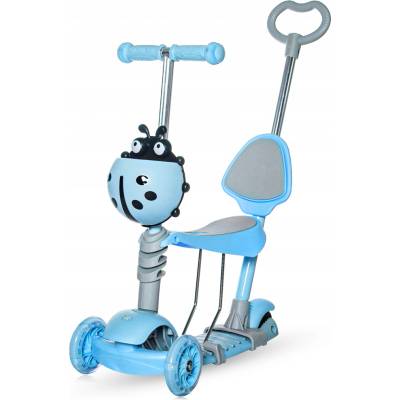 Kruzzel 10331 5v1 Hulajnoga modrá