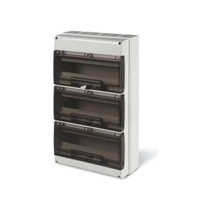 Scame Табло за открит монтаж 3х16 мод. серия Domino IP66 - 672.5048 (672.5048)