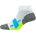 P. A. C P. A. C. Дамски чорапи за бягане P. A. C. Women's RN 5.2 Running Reflective Pro Short Running socks - White / Cyan - размер 38-41 (EU) (207-1374-0112)