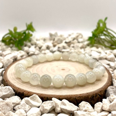 Certom Minerální náramek měsíční kámen – intuice a ženskost 0102