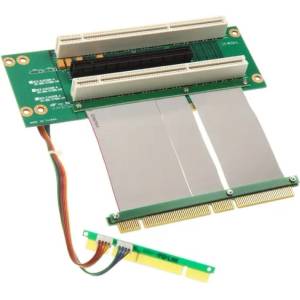 Chieftec Компютърен корпус Аксесоар за стелаж Chieftec RC2-E16 2U RISER карта RC2-E16X2R-4 (RC2-E16X2R-4)