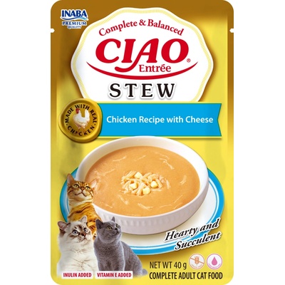 Churu Cat Entrée Stew Chicken Recipe with Cheese 40 g