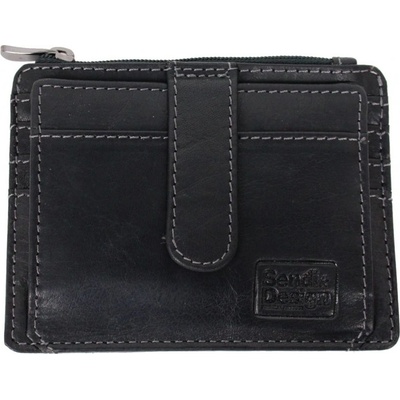 Sendi Design pánska kožená peňaženka B 2731CC čierna