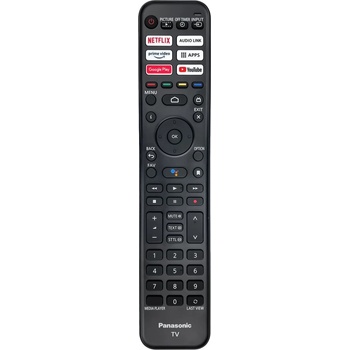 Panasonic tx-24msw504 tx-32msw504s, tx-43msw504 tx-43msw504s, tx-32msn608, tx-32mst606, tx-32msx609 - оригинален дистанционен контрол с гласово управление (tx-24msw504 tx-32msw504s, tx-43msw504 tx-43msw504s, tx-32msn608, tx-32mst606, tx-32msx609)