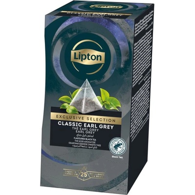 Lipton Exclusive Selection Earl Grey černý čaj 25 ks