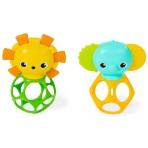 Oball Играчка Oball Гризалки Soother Pals Easy-Grasp 2бр 3м+ (16762-6)