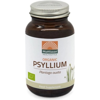 Image 1 of Mattisson Healthstyle Organic Psyllium 750 mg [90 капсули]
