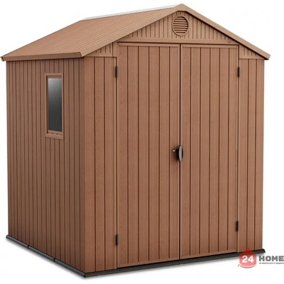 Keter Градинска барака Keter Darwin, имитация на дърво 182x190 см