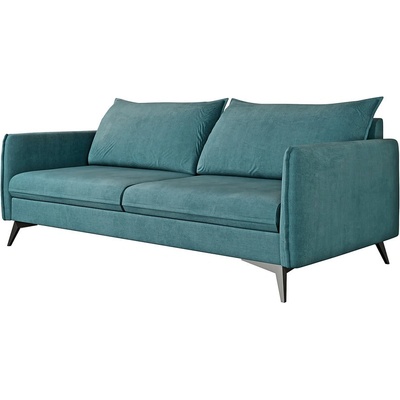 ROPEZ Диван в петролен цвят 199 cm Juli Bis - Ropez (Juli Bis Sofa 3os. tk. Enjoy New 17 nogi metalowe czarne)