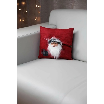 MagicHome Vankúš Santa červený 30x30