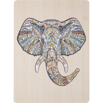 GRAFIX Obrysové Slon 137 dielov