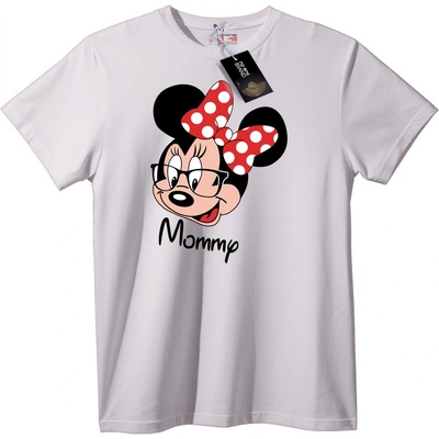 NOONEBRAND Тениска Minnie Mouse Мама - L, White