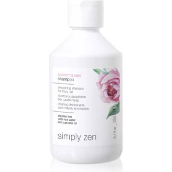 simply zen Smooth & Care Shampoo изглаждащ шампоан против цъфтене 250ml