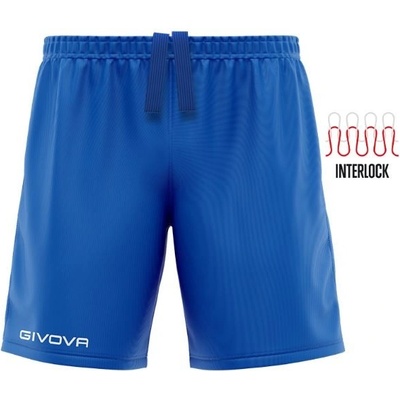 Givova sportovní šortky Short Capo royal modrá