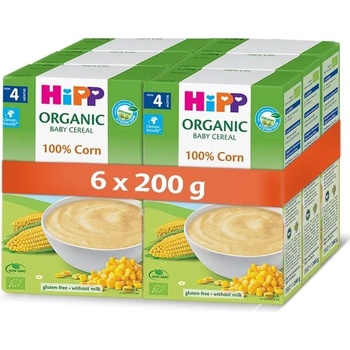 HiPP Bio Prvá obilná 100% kukuričná 6 x 200 g