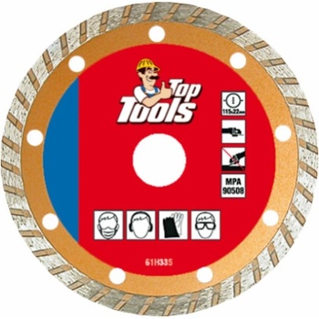 Top Tools Diamantový kotouč 125 x 22.2 mm 61H345