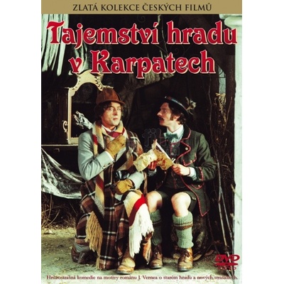 Tajemství hradu v Karpatech pošetka DVD