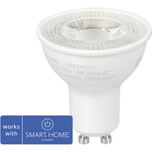 Flair ViYu LED žiarovka GU10 5 W 51 W 350 lm 2200-5000 K biela kompatibilná so SMART HOME by hornbach