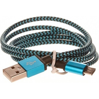 CellFish PLUSBKABELBLUE USB/micro USB, 1m, modrý