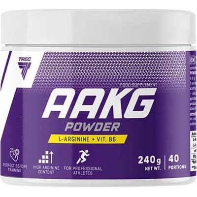 Trec Nutrition AAKG Powder | with Vitamin B6 [240 грама] Портокал