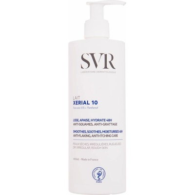 SVR Xérial 10 tělové mléko pro suchou pokožku 400 ml