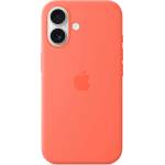 Apple Калъф за iPhone 16 от Apple - Силиконов - Tangerine (MDGN4ZM/A)